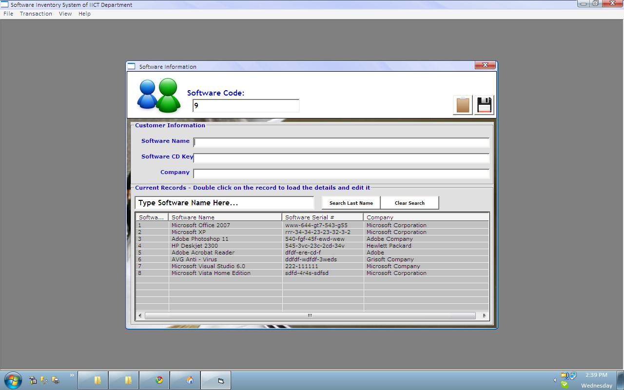 Software Inventory System Free Source Code & Tutorials